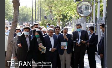 افتتاح پیاده راه استاد شهریار 12