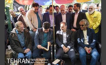 بازدید شهردار تهران از نوروزگاه بلوار کشاورز 12
