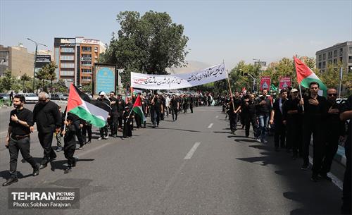 دسته عزاداری دانشگاه امام صادق(ع) در ظهر تاسوعا 44