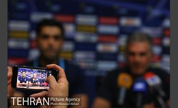 نشست خبری کارلوس کی روش قبل از دیدار با ازبکستان