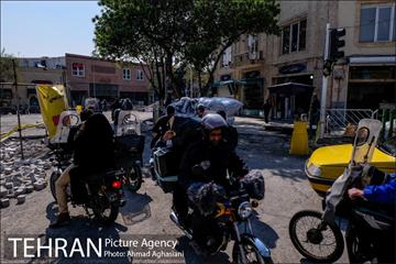 پروژه سنگ فرش میدان بهارستان  13