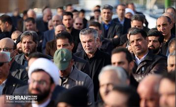 مراسم تشییع پیکر مرحوم اسماعیل احمدی 9