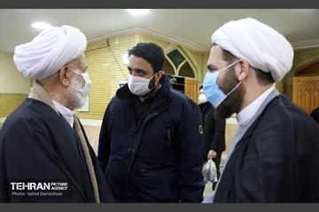 میز خدمت در مسجد جامع ابوذر منطقه ۱۷