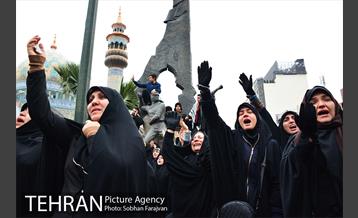 تجمع مردم تهران در پی شهادت سردار قاسم سلیمانی 20