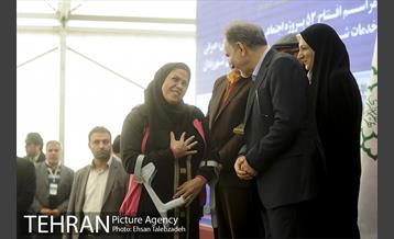 آیین بهره برداری از 53 پروژه شهری در منطقه 11  53