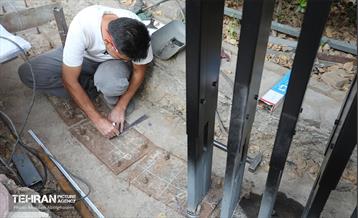 اینجا کارگاهه؛ محوطه سازی حریم تئاتر شهر 35