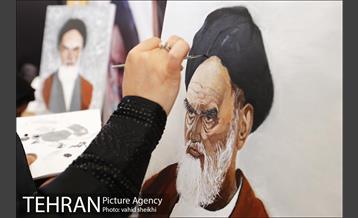 پردیس فرهنگی شهرداری تهران به مناسبت رحلت امام خمینی (ره) در مرقد امام خمینی  11