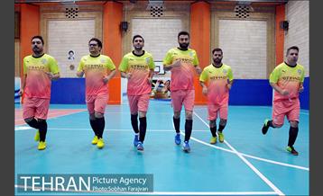 دیدار تیم های فوتسال مرکز ارتباطات و سازمان ورزش 4