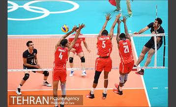 دیدار والیبال ایران و کوبا در المپیک ریو 12