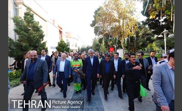 مراسم اعزام کاروان خادم الحسین (ع) شهرداری تهران به عتبات عالیات با حضور شهردار تهران 13