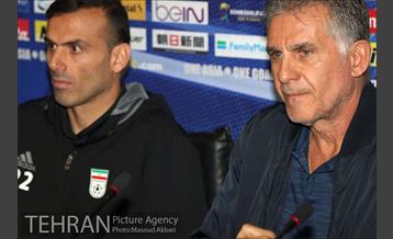 نشست خبری سرمربی تیم ملی فوتبال ایران