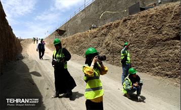 عملیات حفاری خط ۱۰ متروی تهران 46