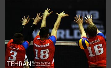 هفته دوم لیگ جهانی والیبال بلژیک – صربستان