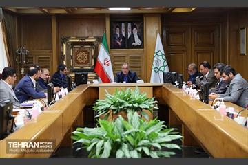 نشست شهردار تهران با معاون وزیر صمت 19