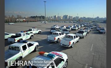 پیشواز نیروهای شهربان و حریم بان از نوروز با حضور شهردار تهران 51