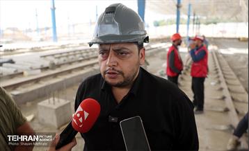 بازدید سخنگوی شهرداری تهران از پایانه مترو آزادگان