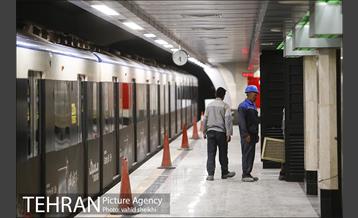 بازدید مدیرعامل متروی تهران از بخش میانی خط 7 مترو 13