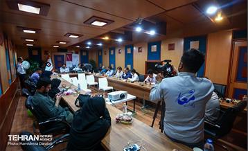 نشست خبری مدیر عامل سازمان آتش نشانی  7