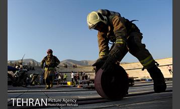 مسابقه عملیاتی ورزشی آتش نشانان تهران 19