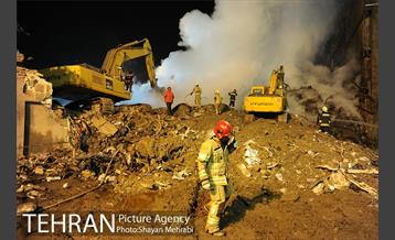 چهارمین روز آواربرداری ساختمان پلاسکو-4 9