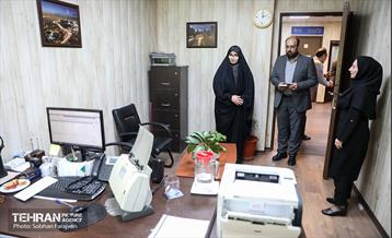 بازدید عضو شورای شهر از مرکز ارتباطات شهرداری تهران 3