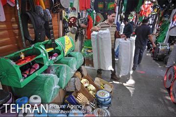 سیاهه فروشان بازارتهران در آستانه محرم 3