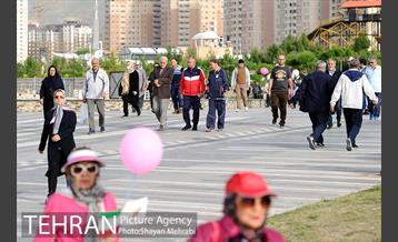 ششمین همایش پیاده روی خانوادگی بازنشستگان شهرداری تهران با حضور شهردار تهران 23