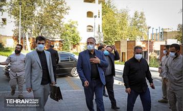 بازدید شهردار تهران از آسایشگاه جانبازان بقیه الله 1