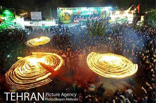 مشعل‌گردانی در دولت آباد تهران 41