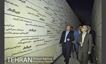 آیین افتتاح یادمان شهدای باغ موزه دفاع مقدس  1