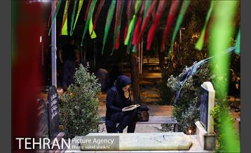 مراسم شب احیا در گلزار شهدا 12