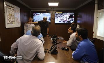 بازدید رییس مدیریت بحران کشور از مرکز آموزش آتش‌نشانی شهرداری تهران 39
