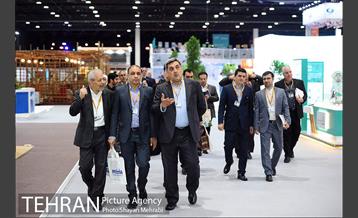 بازدید پیروز حناچی از نمایشگاه مجمع جهانی شهری در ابوظبی امارات 6