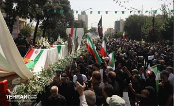 تشییع شهدای اقتدار ملی در تهران - 3  68