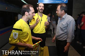 پرفورمنس آموزش فرهنگسازی قوانین مترو به مناسبت جام جهانی 6