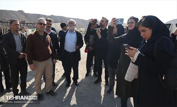 تور بازدید خبرنگاران از کارگاه‌های متروی شهر تهران 26