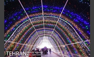 تونل نوری میدان آزادی 9