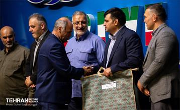 مراسم کلنگ‌زنی احداث مجموعه ورزشی شهدای اقتدار
