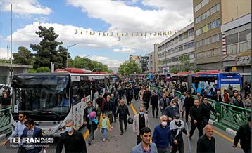 خدمات شهرداری تهران در پایان روز قدس 17