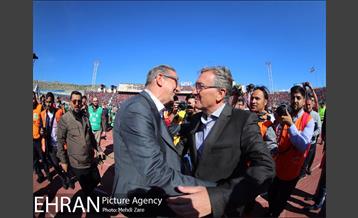 دیدار تیم های تراکتور سازی تبریز و پرسپولیس تهران 3