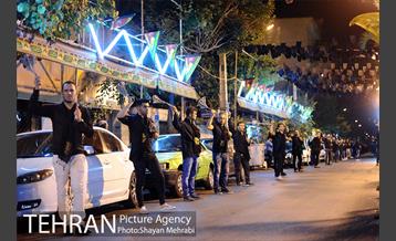 شور حسینی در خیابان گرگان 10