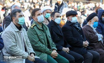 مراسم عزاداری شهادت حضرت زهرا(س) در منطقه 17