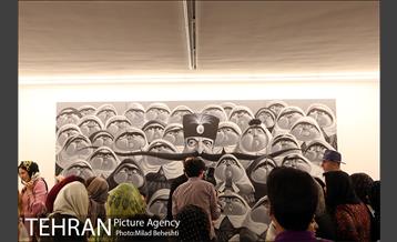 نمایشگاه نقاشی بزرگمهر حسین پور 13