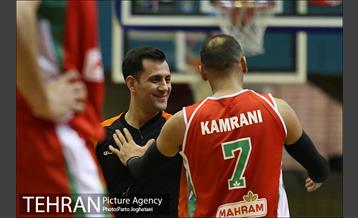 دیدار تیم های بسکتبال مهرام تهران و ذوب آهن 19