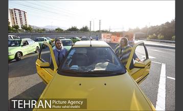 نخستین رالی خانوادگی تاکسی های شهر تهران 8