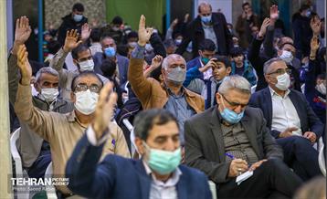 سخنرانی شهردار تهران در اولین یادواره شهدای تهرانسر 19