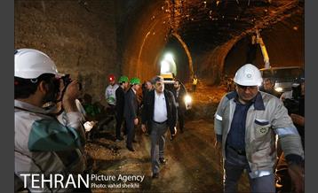 بازدیدشهردار تهران از پروژه های زیرگذر گیشا و استاد معین 16