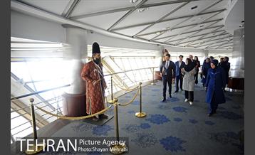 بازدید شهردار بلگراد از برج میلاد و رصدخانه شهر تهران 18