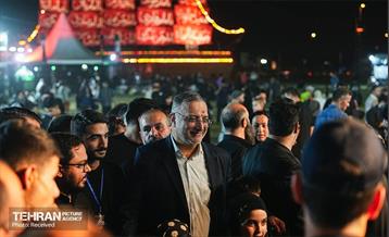 بازدید شهردار تهران از رویداد محرم شهر 6