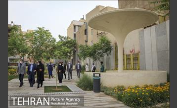 بازدید مصطفی سلیمی از پروژه های منطقه 7